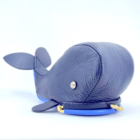 Kate Spade New York Novelty Whale Off Kisslock Coin Purse - Picture 2 of 11